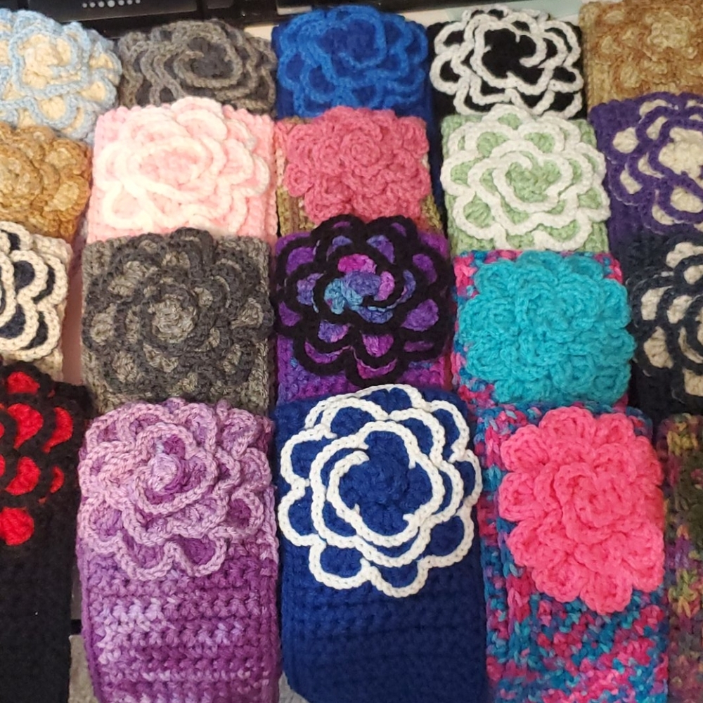 Handmade Crocheted Headmuffs